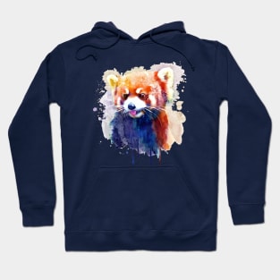 Red Panda Portrait Hoodie